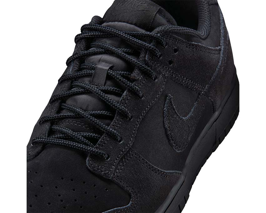 Nike Dunk Low Retro SE Triple Black - Image 2