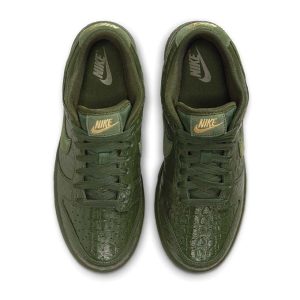 Nike Dunk Low W Crocodile Green
