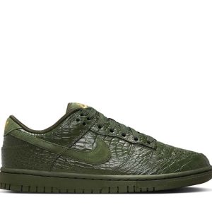 Nike Dunk Low W Crocodile Green
